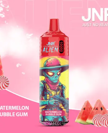JNR ALIEN 10000 PUFFS-watermelon-bubble-gum--