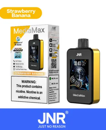JNR Media Max 40000 Puffs-Strawberry Banana-Disposable Vape-ultravape