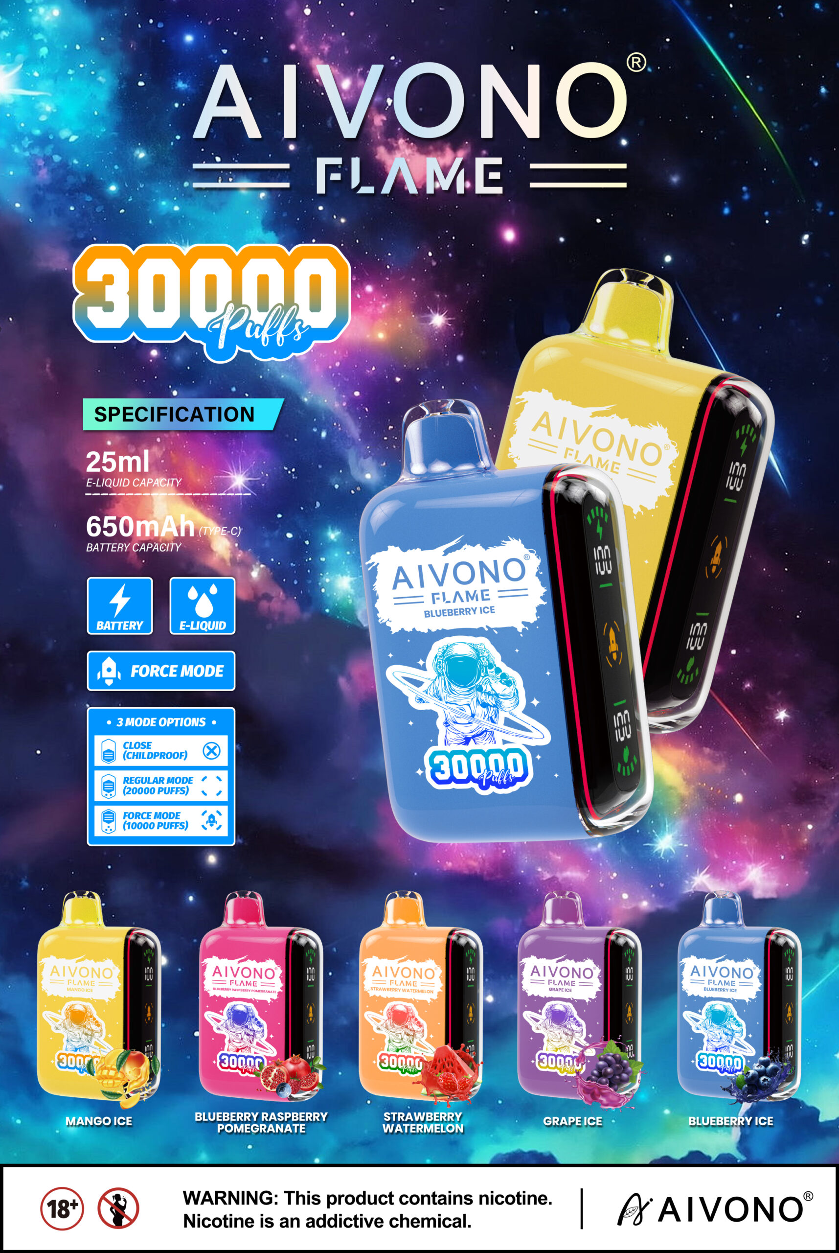 AIM FLAME 30k poster