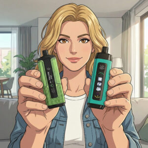 Al Fakher Crown Bar Hypermax 15K VS Al Fakher Ice Adjust 15K