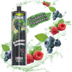 Blueberry Raspberry Uwin Shisha Hookah Crystal 20k