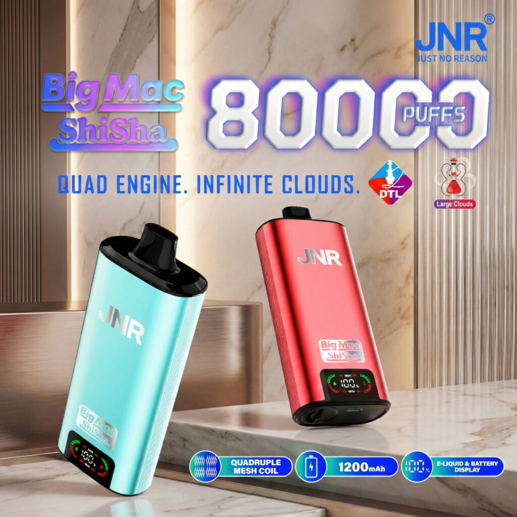 JNR Big Mac Shisha 80k