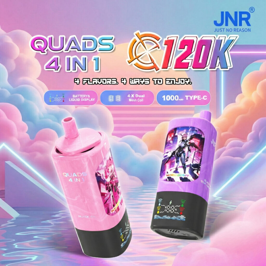JNR Quads Flavor 4 in 1 120k