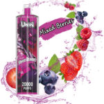Mixed Berries Uwin Shisha Hookah Crystal 20k