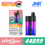 JNR WindWhip 44K Blue Razz Cherry Cherry