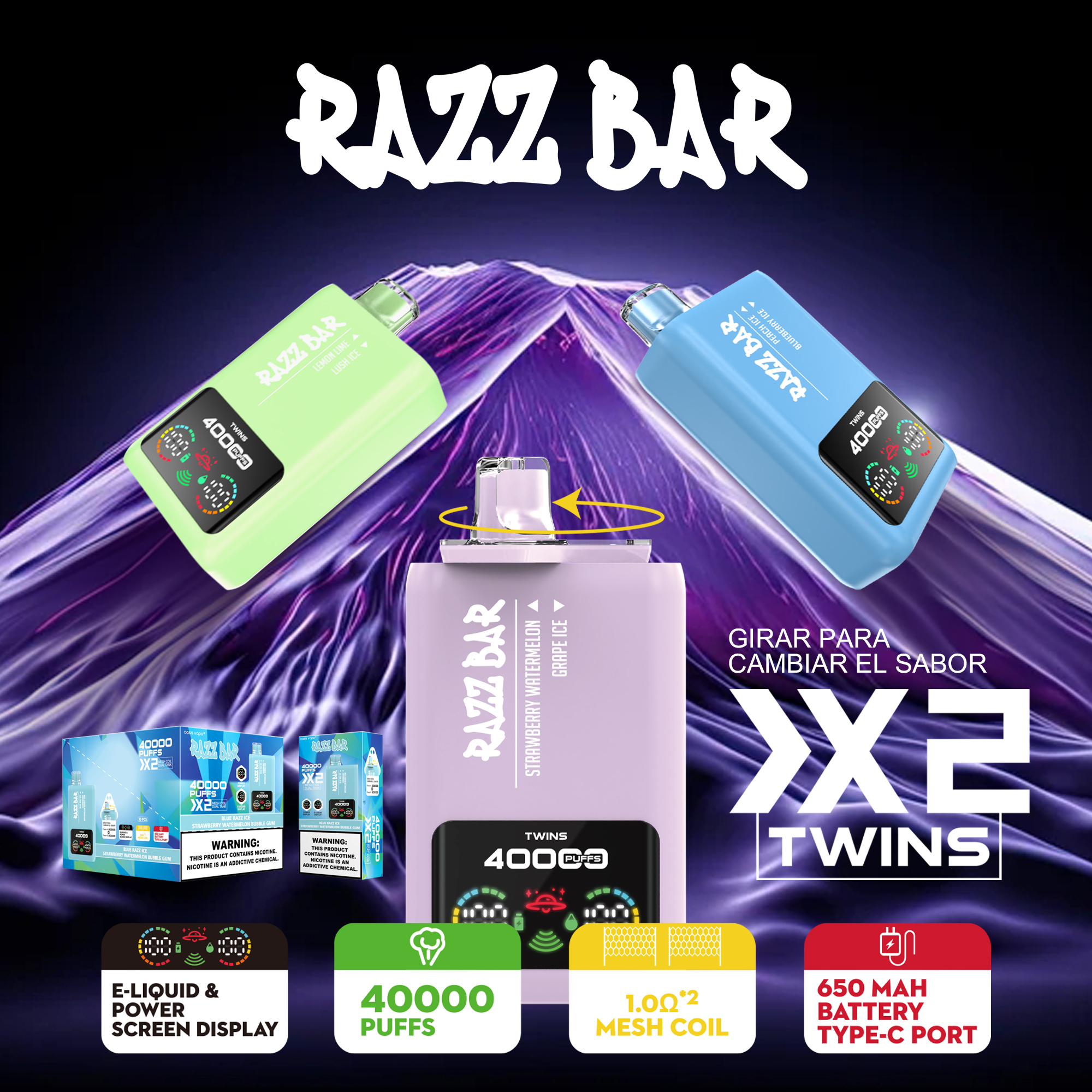 Razz Bar 40K Puffs