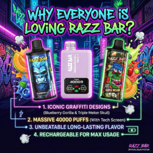 Why More Vapers Are Falling for Razz Bar