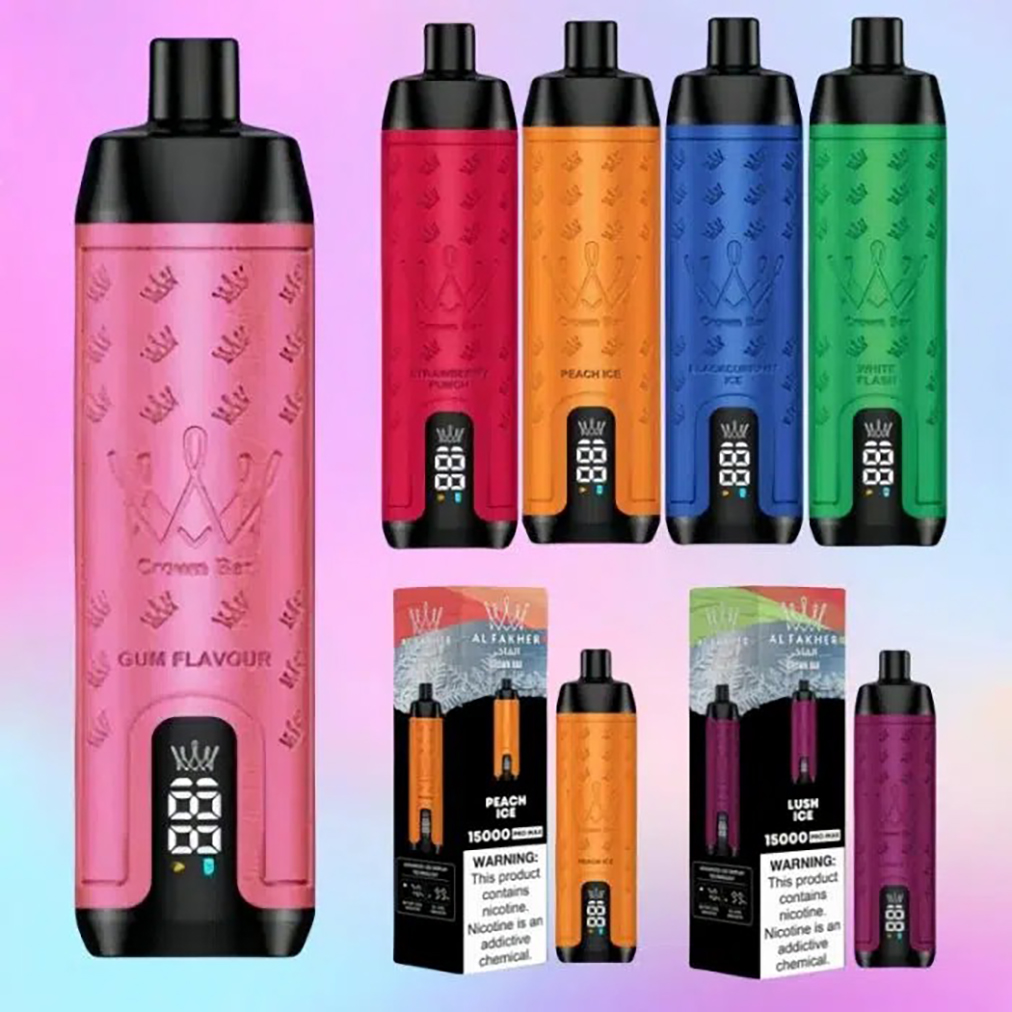 Al Fakher Crown Bar Pro 15K Disposable Vape Al Fakher Crown Bar Pro 15K Disposable Vape