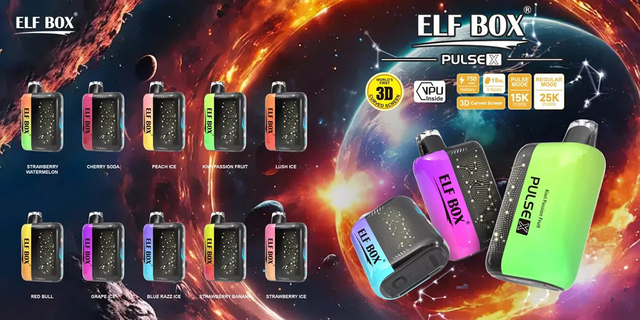 ELF BOX Pulse X 25K Banner