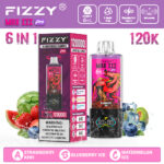 Fizzy Max III Pro 120K Fragola Kiwi & Mirtillo Ghiaccio & Anguria Ghiaccio