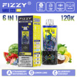 Fizzy Max III Pro 120K Fragola Anguria & Limone Lima & Mirtillo Cocco