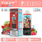 Fizzy Max III Pro 120K Anguria Ghiaccio & Fragola Vaniglia Coca & Frutti di Bosco Misti