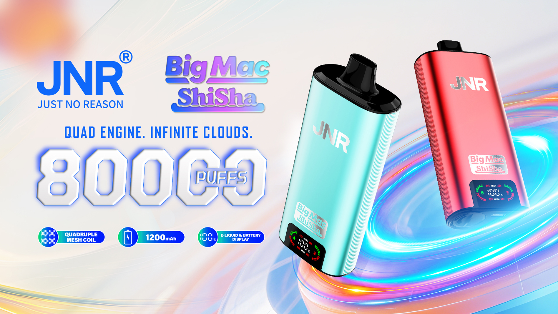 JNR Big Mac Shisha 80K Poster JNR Big Mac Shisha 80K Poster