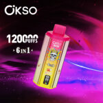OKSO 6 in 1 120K Apple Pears & Strawberry Pomegranate