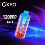 OKSO 6 in 1 120K Blue Razz & Cherry Ice
