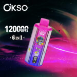 OKSO 6 in 1 120K Sour Apple Orange & Grape Ice
