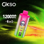 OKSO 6 in 1 120K Strawberry Ice & Lush Ice