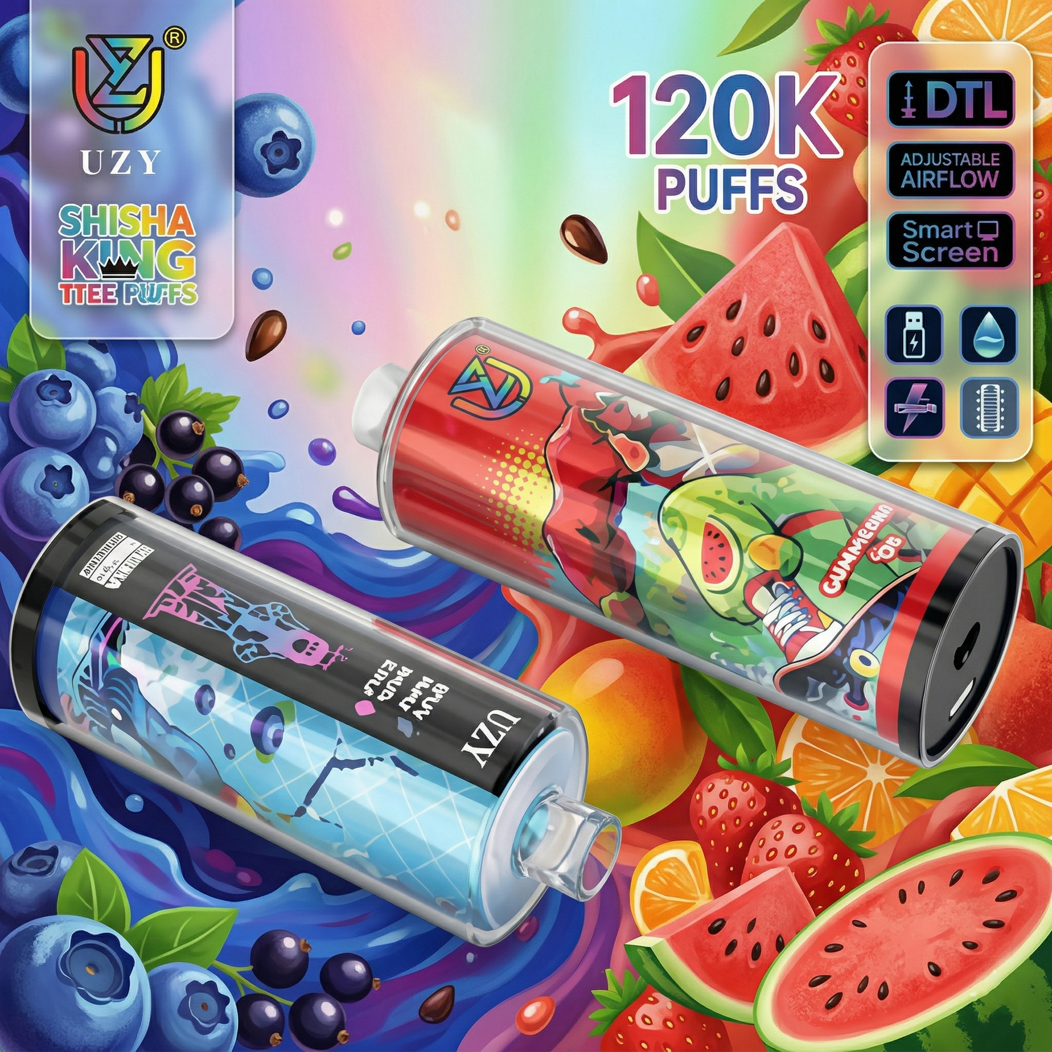 UZY Shisha Hookah King 120K UZY Shisha Hookah King 120K